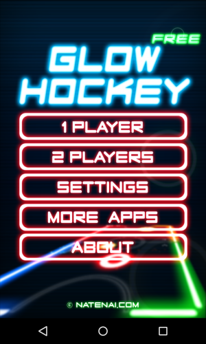 Скриншот для Glow Hockey - 1