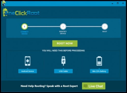 Скриншот для One Click Root - 1