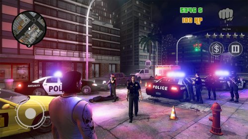 Скриншот для Clash of Crime Mad City War Go - 2