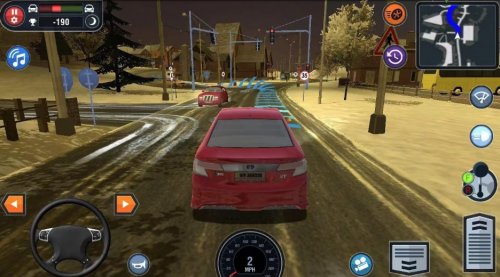 Скриншот для Car Driving School Simulator - 1