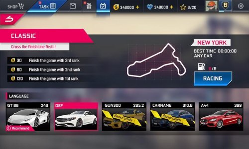 Скриншот для Street Racing HD - 3