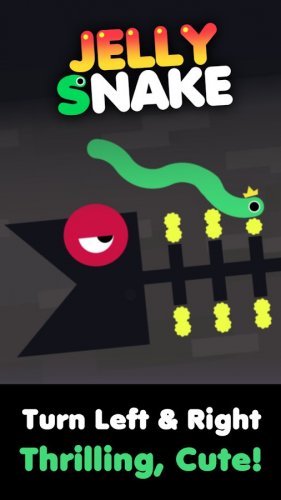 Скриншот для Jelly Snake - 2