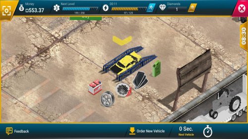 Скриншот для Junkyard Tycoon - Car Business Simulation Game - 1