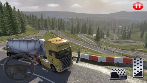 Скриншот для Euro Truck Simulator Offroad Cargo Transport - 2