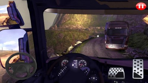 Скриншот для Euro Truck Simulator Offroad Cargo Transport - 1