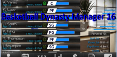 Basketball Dynasty Manager 16