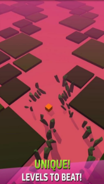 Скриншот для Dancing cube line jump : tap tap music world tiles - 3